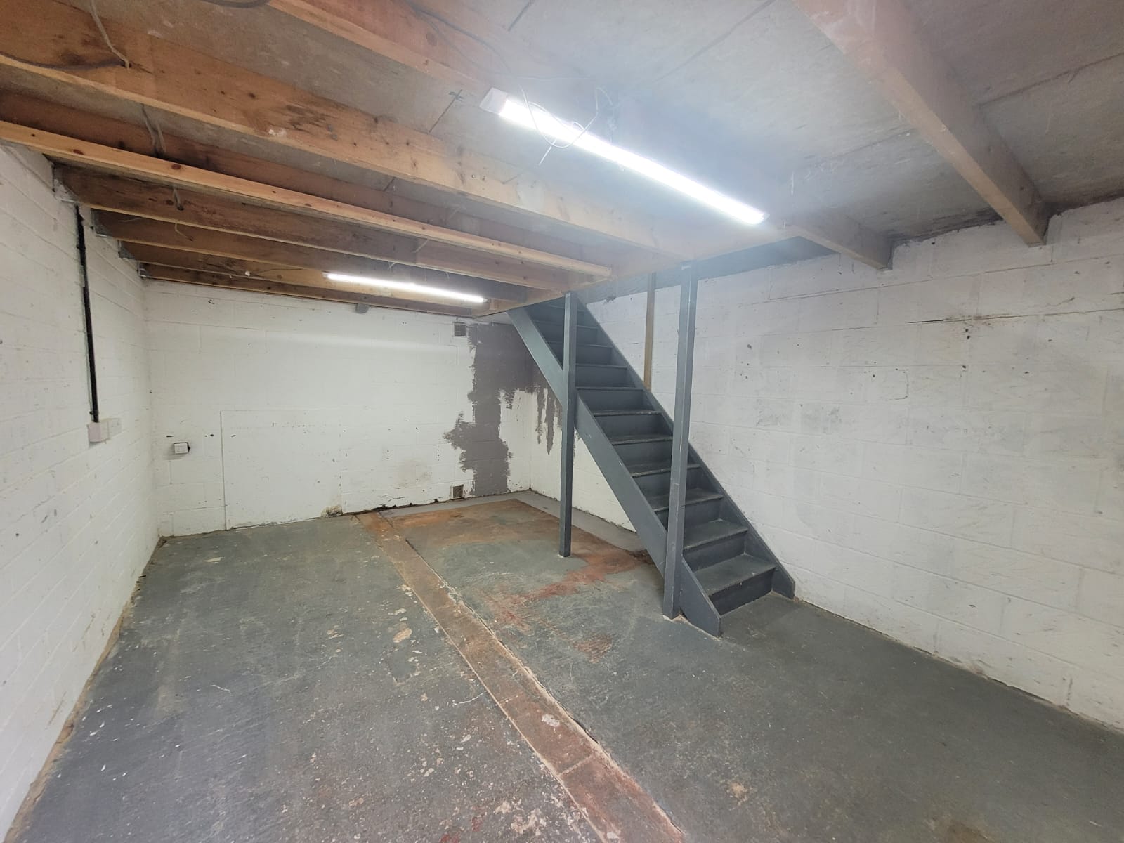 Unit basement before conversion